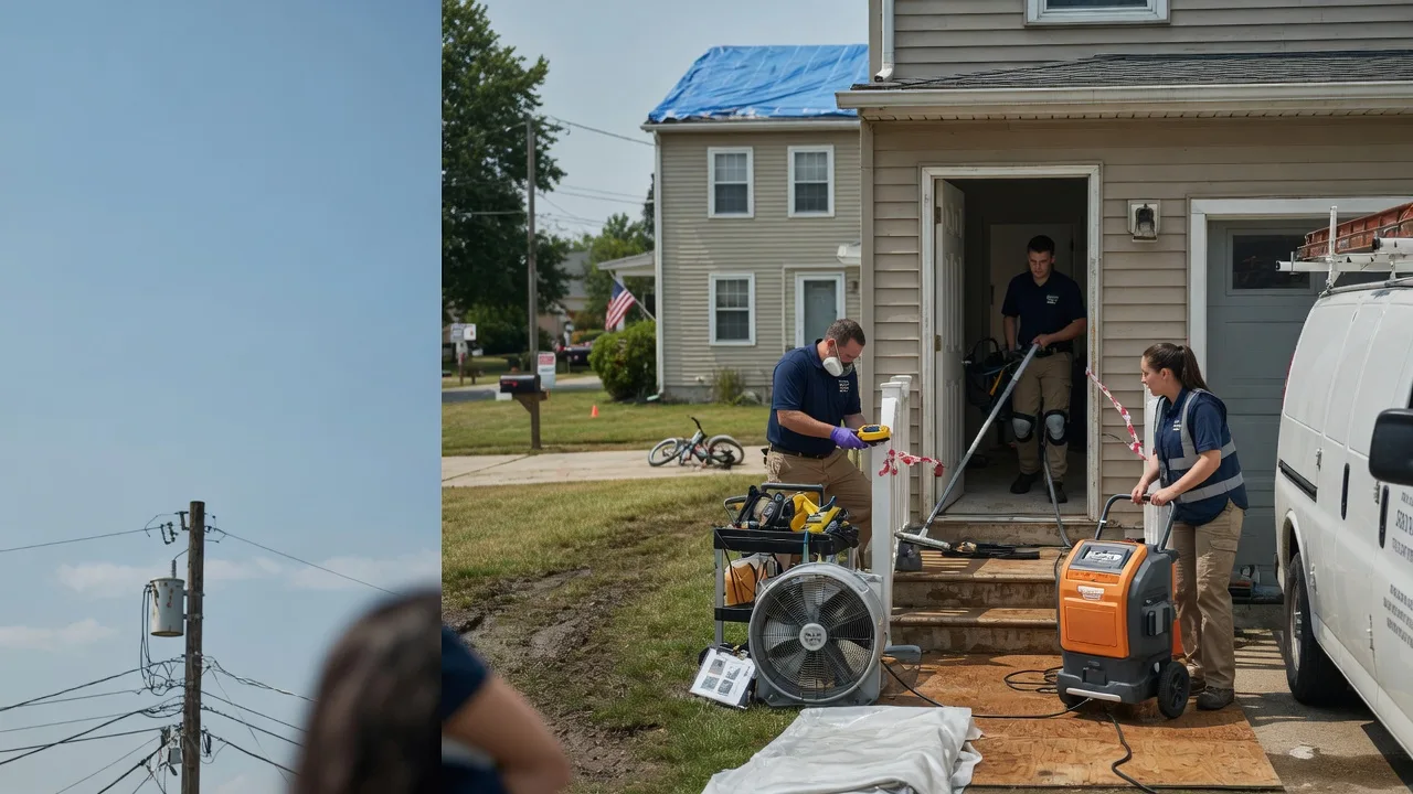Water Damage Repair in East Hickory, PA near me